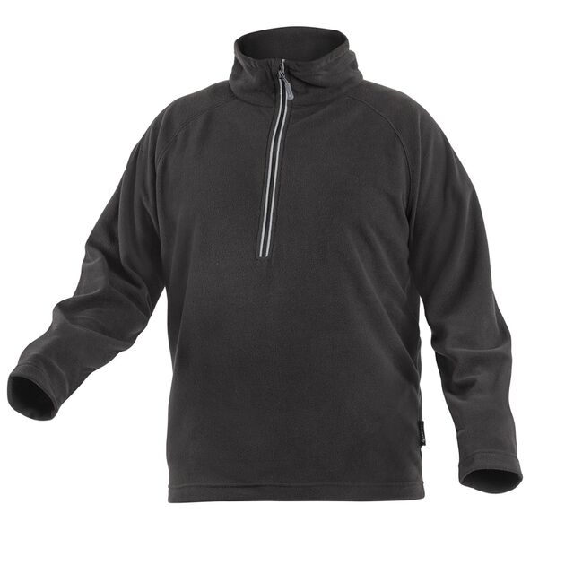 Блуза флісова на блискавці EDER, чорна  2XL (HT5K374-2XL), фото  | SNABZHENIE.com.ua