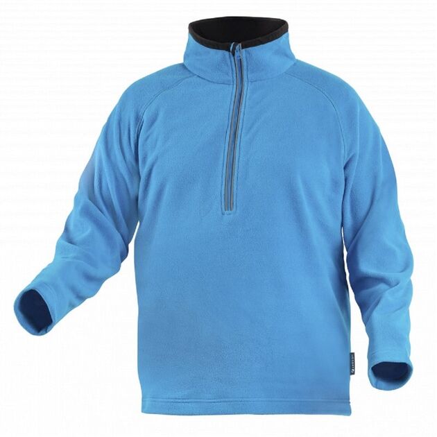 Блуза флісова на блискавці EDER, блакитна  XL (HT5K375-XL), фото  | SNABZHENIE.com.ua