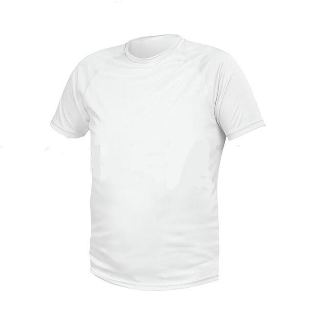 Футболка з поліестра SEEVE, біла  3XL (HT5K401-3XL), фото  | SNABZHENIE.com.ua