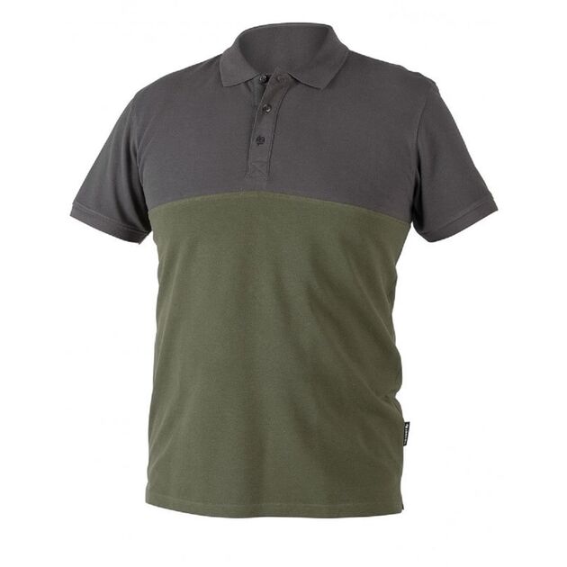 Поло бавовняне URFT, темно-зелене  M (HT5K419-M), фото  | SNABZHENIE.com.ua