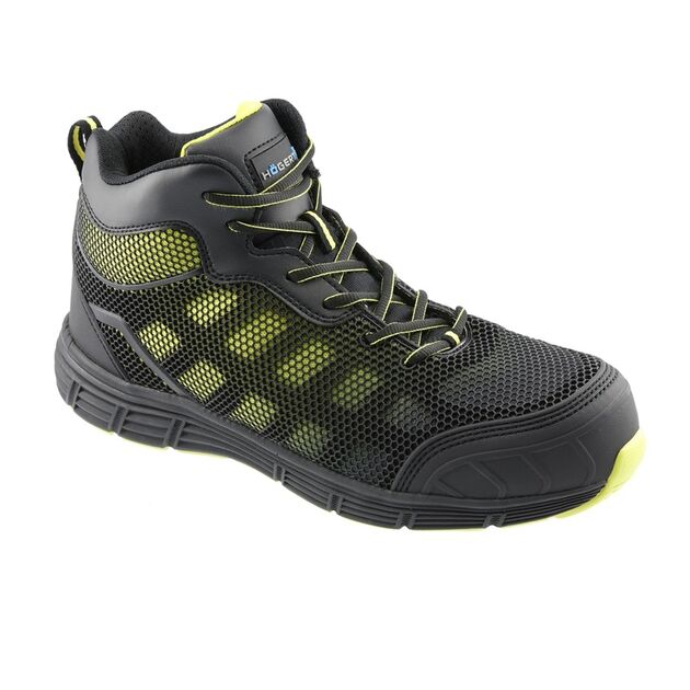 Черевики робочі DOSSE S1P SRC, чорно-зелені  42 (HT5K513-42), фото  | SNABZHENIE.com.ua