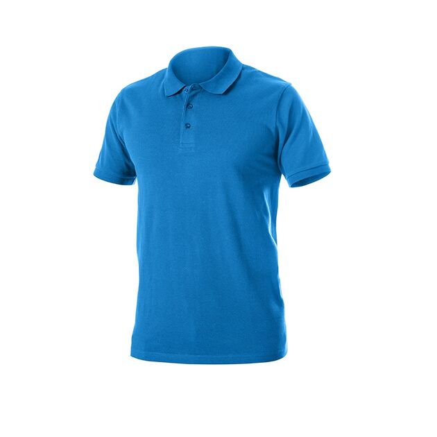 Поло бавовняне TOBIAS, синє  2XL (HT5K417-2XL), фото  | SNABZHENIE.com.ua