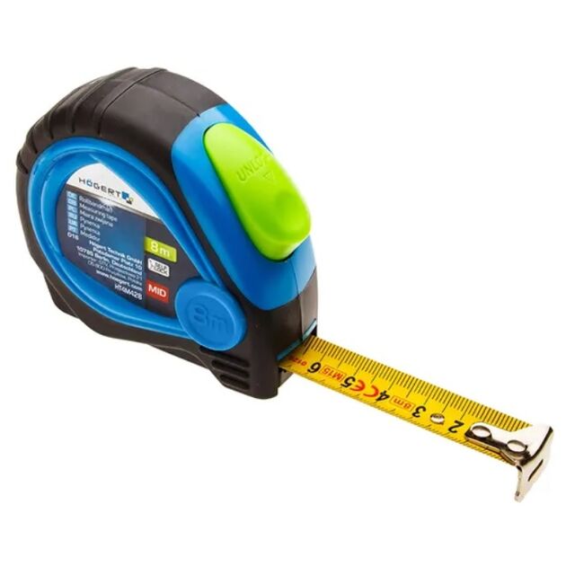 Рулетка з нейлоновим покриттям HOEGERT  8 (HT4M428), фото  | SNABZHENIE.com.ua