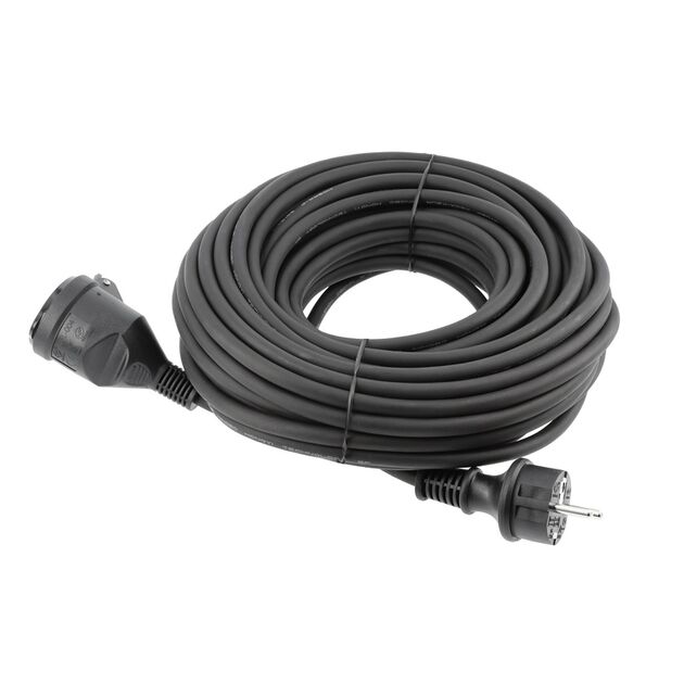 Подовжувач з гумовою ізоляцією 20 м  20 (HT1E701), фото  | SNABZHENIE.com.ua
