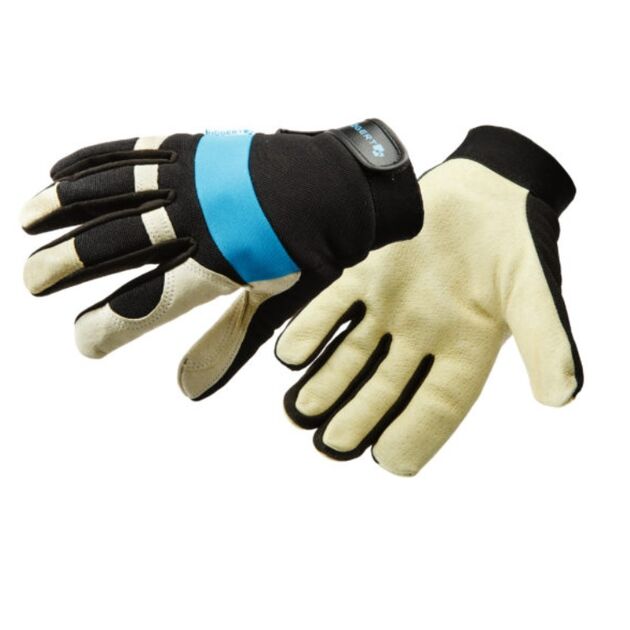 Рукавичкиі робочі на липучці BROITZ, свиняча шкіра  11 (HT5K230), фото  | SNABZHENIE.com.ua