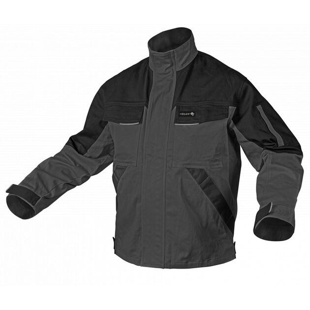 Куртка робоча EDGAR темно-сіра  2XL (HT5K284-2XL), фото  | SNABZHENIE.com.ua