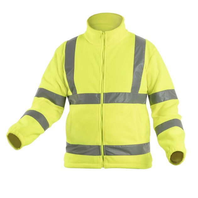 Блуза флісова сигнальна ALAND, жовта  2XL (HT5K376-2XL), фото  | SNABZHENIE.com.ua