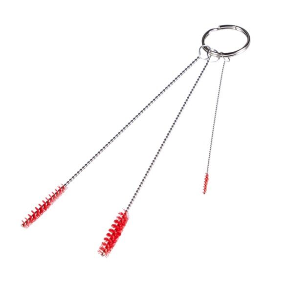 Набір щіток в кількості 3-х штук, діаметром 2, 5, 6 мм  Поліестер;Нержавіюча сталь (AISI 304) (5362), фото  | SNABZHENIE.com.ua