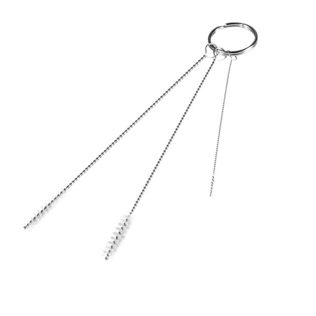 Набір щіток в кількості 3-х штук, діаметром 2, 5, 6 мм  Поліестер;Нержавіюча сталь (AISI 304) (5362), фото  | SNABZHENIE.com.ua