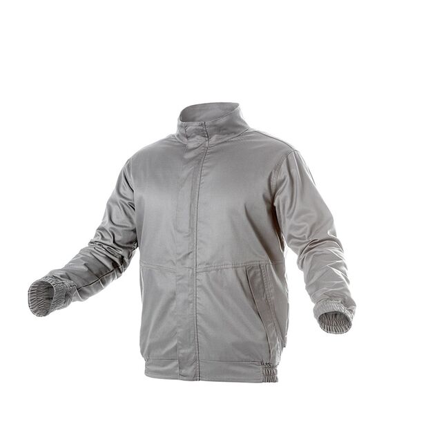 Куртка робоча FABIAN світло-сіра  2XL (HT5K310-2XL), фото  | SNABZHENIE.com.ua