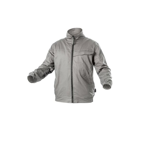 Куртка робоча KALMIT світло-сіра  3XL (HT5K803-3XL), фото  | SNABZHENIE.com.ua