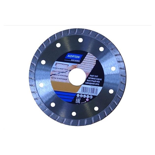 Алмазный диск NORTON DIY BRICKS TILES турбо 230x25,4x22,23 мм, фото  | SNABZHENIE.com.ua