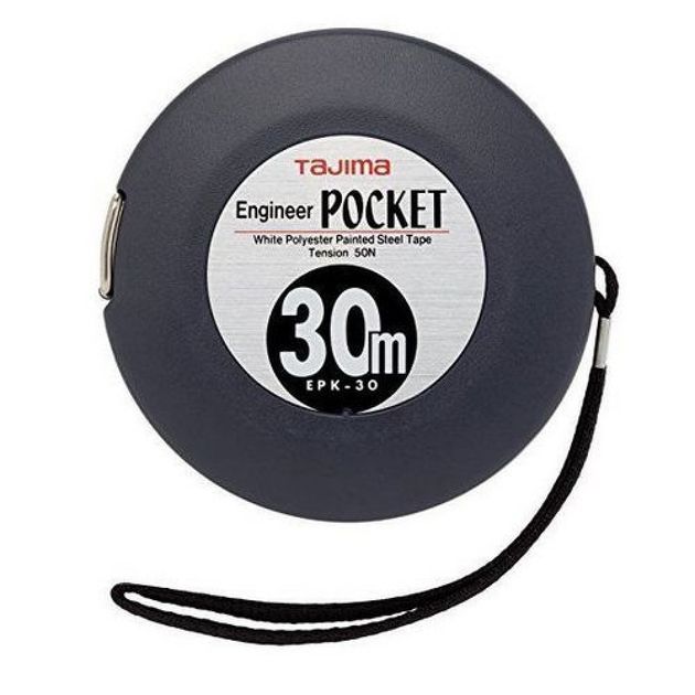 Рулетка инженерная TAJIMA POCKET 30м EPK30MW, фото  | SNABZHENIE.com.ua