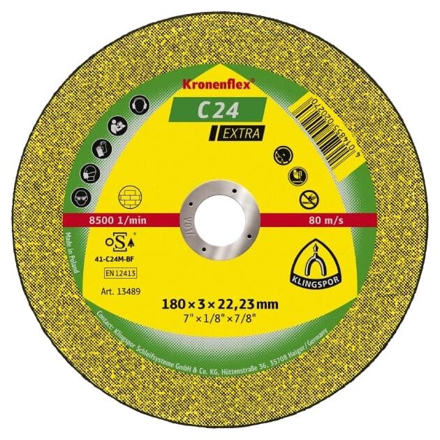 Відрізний круг  180 (C24EX), фото  | SNABZHENIE.com.ua