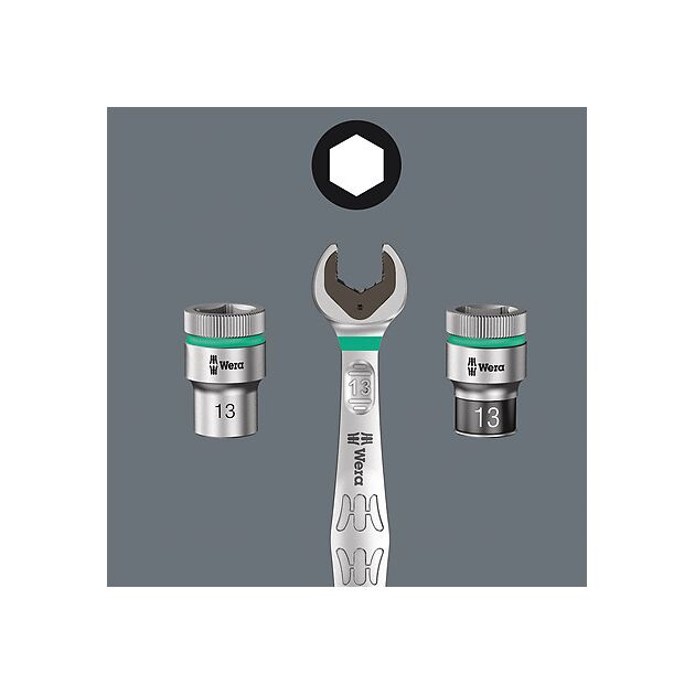 Торцева голівка Zyklop  3/16" (WERA), фото  | SNABZHENIE.com.ua