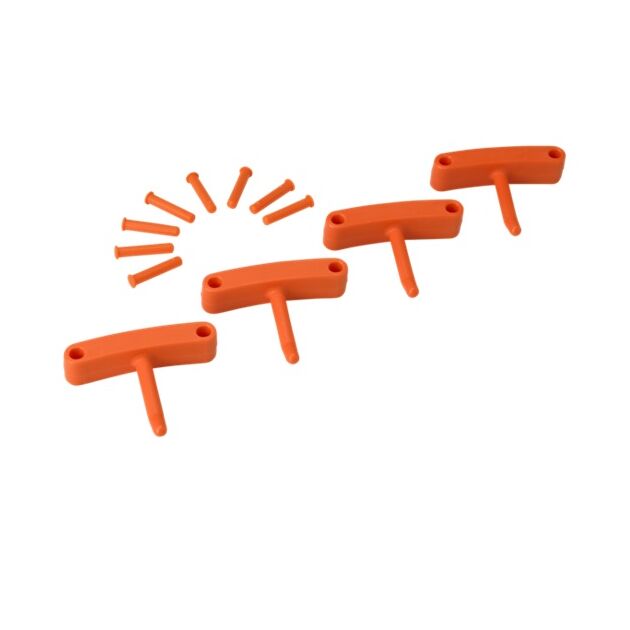 Гачок 4 шт. до настінних кріплень арт. 1017 і 1018, 140 мм  80 (1016), фото  | SNABZHENIE.com.ua