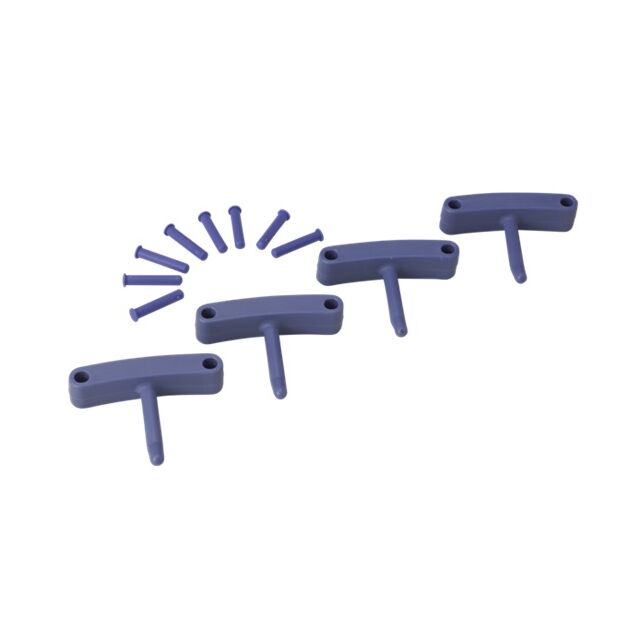 Гачок 4 шт. до настінних кріплень арт. 1017 і 1018, 140 мм  80 (1016), фото  | SNABZHENIE.com.ua