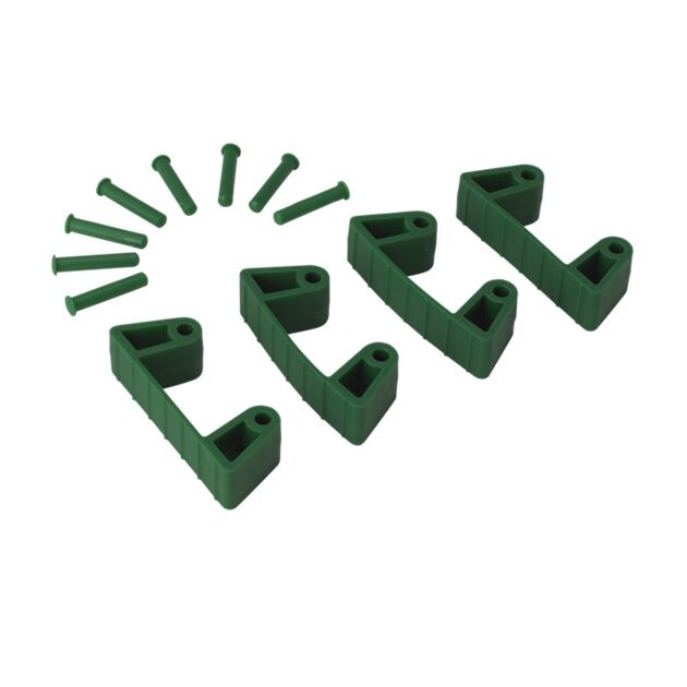 Гумовий затискач 4 шт. до настінних кріплень арт. 1017 і 1018, 120 мм  80 (1019), фото  | SNABZHENIE.com.ua