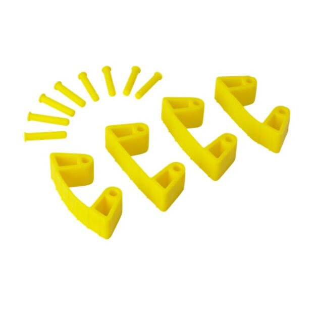 Гумовий затискач 4 шт. до настінних кріплень арт. 1017 і 1018, 120 мм  80 (1019), фото  | SNABZHENIE.com.ua