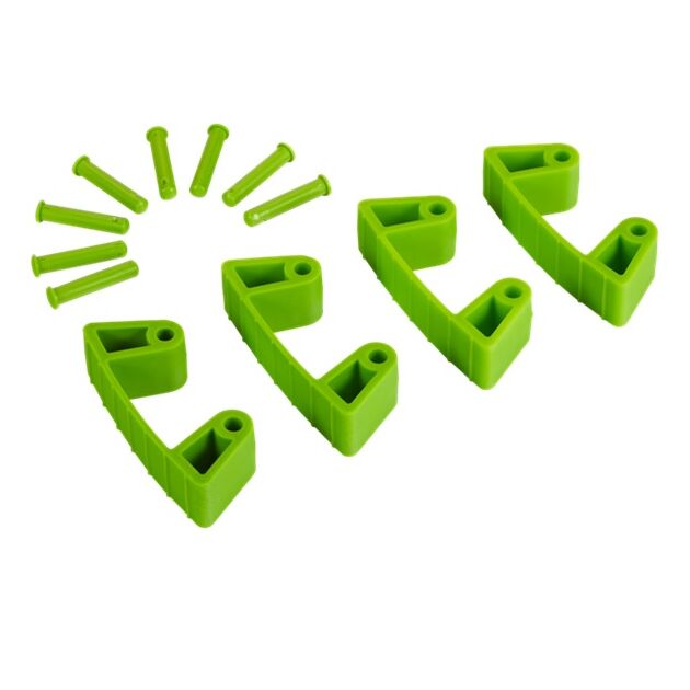 Гумовий затискач 4 шт. до настінних кріплень арт. 1017 і 1018, 120 мм  80 (1019), фото  | SNABZHENIE.com.ua