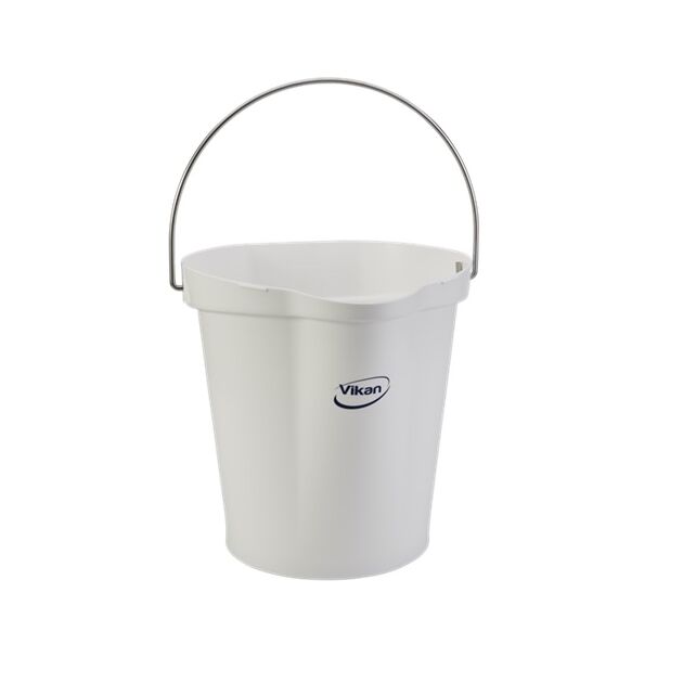 56865 Відро поліпропіленове, 12 л, біле  12 (56865), фото  | SNABZHENIE.com.ua