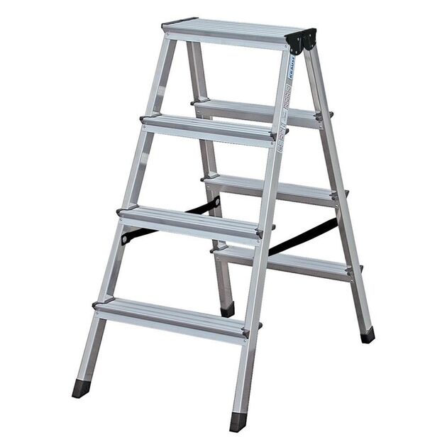 Стрем'янка двостороння алюмінієва 2x3 сходинок  0.65 (120397), фото  | SNABZHENIE.com.ua