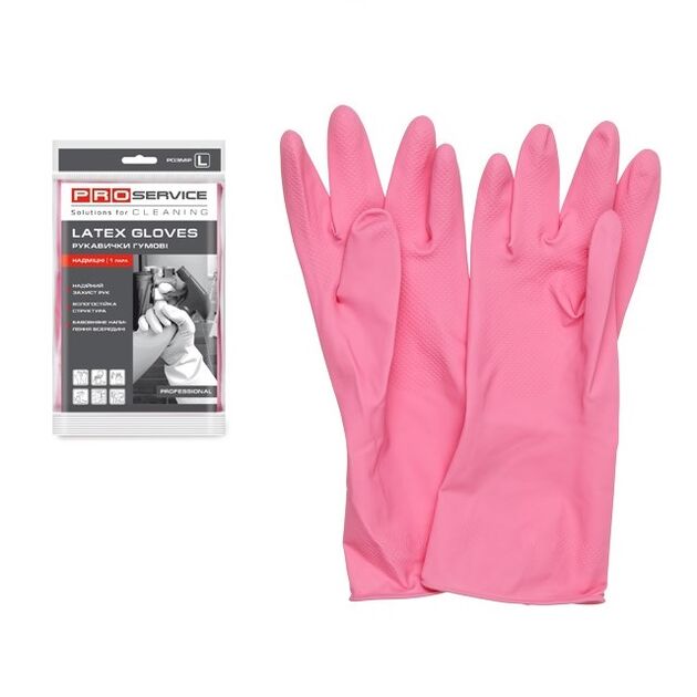 Рукавички латексні Professional з бавовяним напиленням  10 (MS), фото  | SNABZHENIE.com.ua