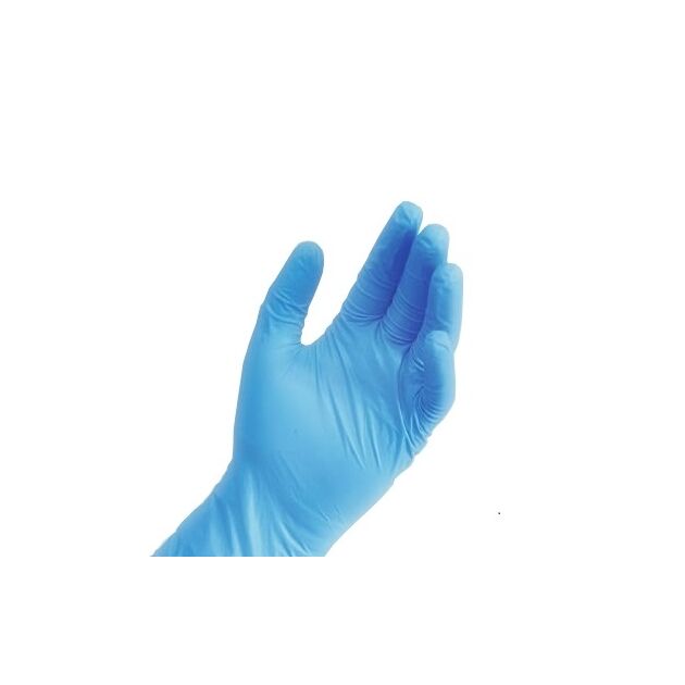 Рукавички нітрілові в боксі PRO (100 шт/уп)  9 (MS), фото  | SNABZHENIE.com.ua