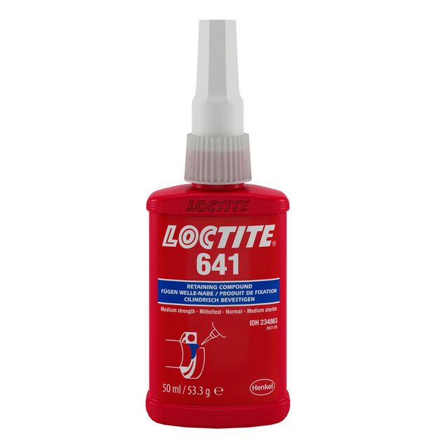 Loctite 641 вал-втулковий фіксатор високої міцності  Висока (Loctite 641 ), фото  | SNABZHENIE.com.ua