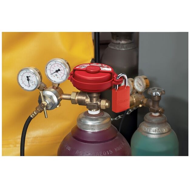 Блокіратор вентилів балонів зі стисненим газом, фото  | SNABZHENIE.com.ua