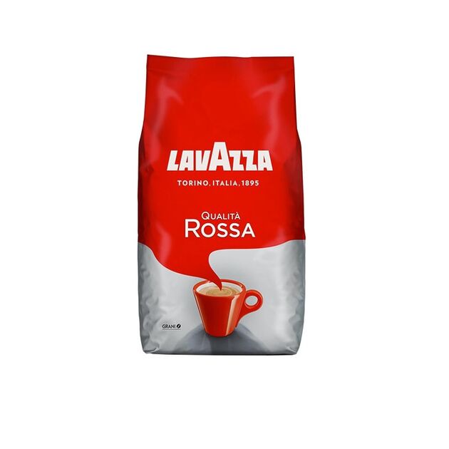 Кава в зерна Lavazza Qualita Rossa 1кг, пакет  Lavazza (20050980), фото  | SNABZHENIE.com.ua