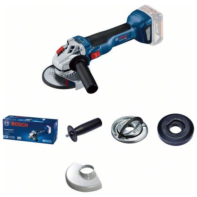 Акумуляторна кутова шліфувальна машина, “болгарка“  18 (GWS 18V-10), фото  | SNABZHENIE.com.ua