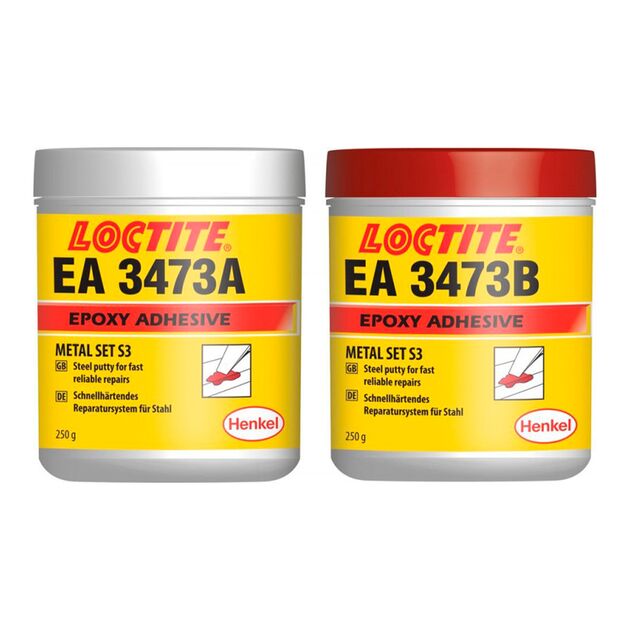 Loctite 3473 текучий епоксидний склад зі сталлю для відновлення металевих поверхонь  500 (Loctite 3473), фото  | SNABZHENIE.com.ua