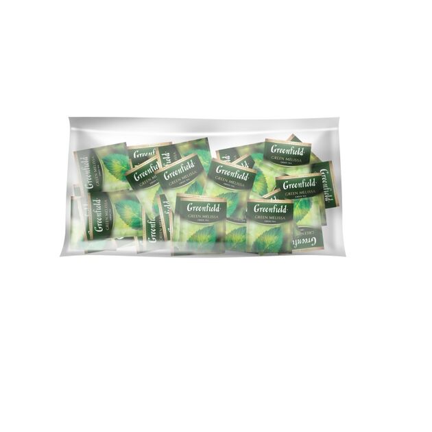 Чай "Greenfield" Green Melissa 1,5гр.х100штх10уп. ХоРеКа, пакет  100, фото  | SNABZHENIE.com.ua