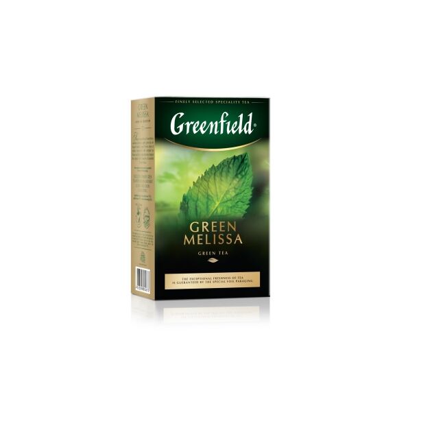 Чай "Greenfield" Green Melissa 85гр.х14п., лист  Greenfield, фото  | SNABZHENIE.com.ua