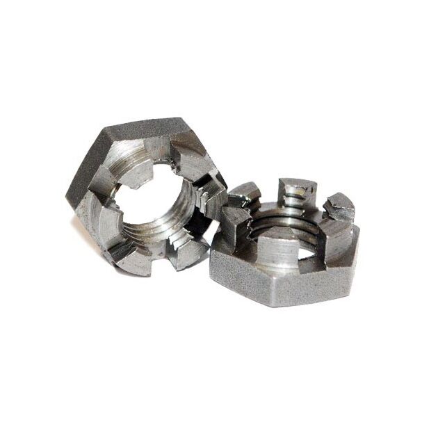 Гайка корончаста DIN 937, фото  | SNABZHENIE.com.ua