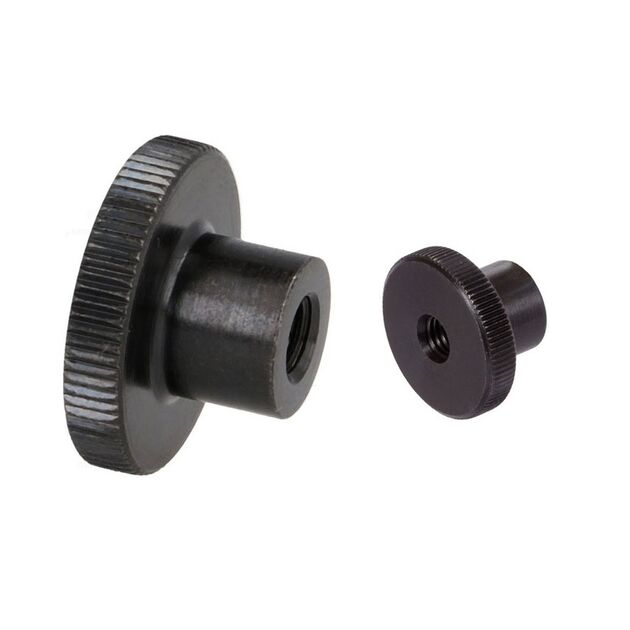 Гайка кругла з накаткою DIN 466, фото  | SNABZHENIE.com.ua