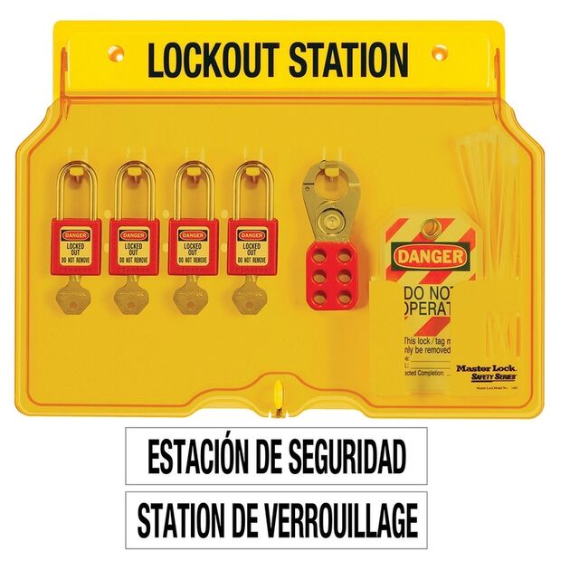 Станція блокіраторна 1482BP410 з наповненням  станція (Мaster Lock), фото  | SNABZHENIE.com.ua