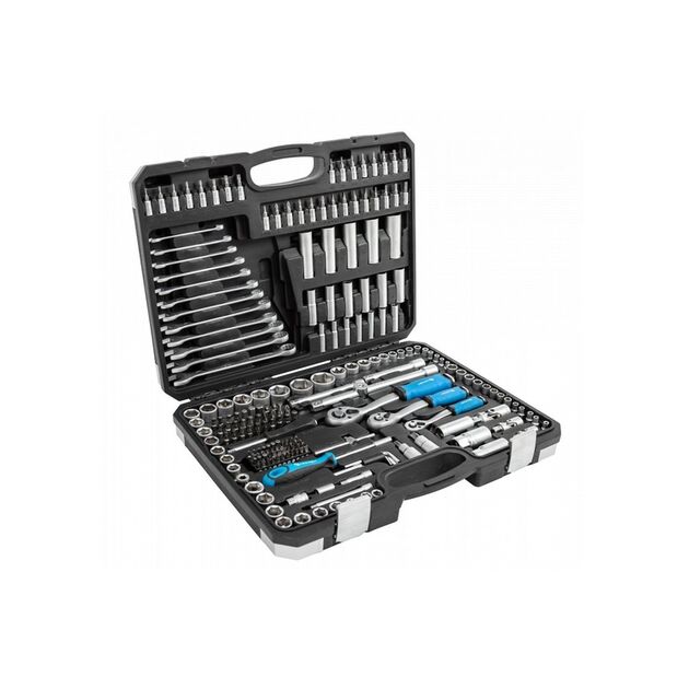 Набір інструментів, CRV 216шт  215 (HT1R458), фото  | SNABZHENIE.com.ua