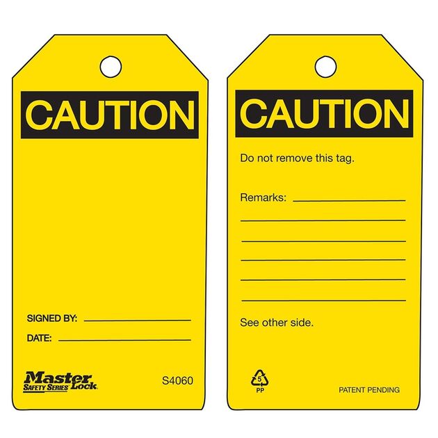 Бірка блокіраторна S4060   (Master Lock), фото  | SNABZHENIE.com.ua