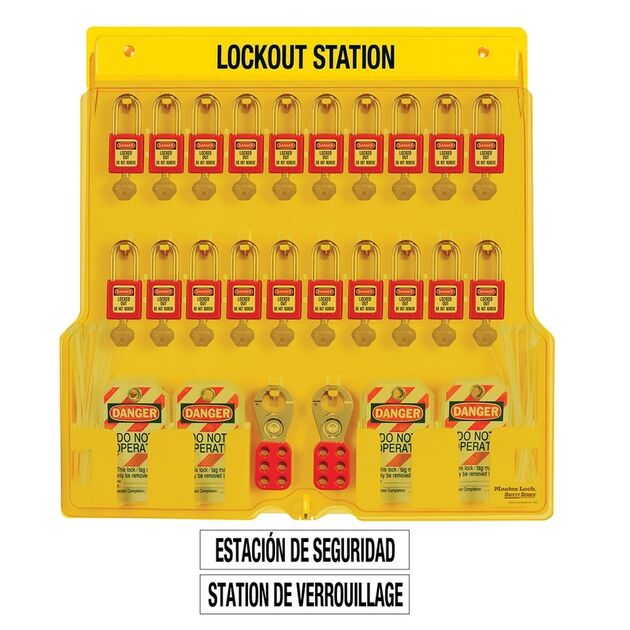 Станція блокіраторна 1482BP410 з наповненням  станція (Мaster Lock), фото  | SNABZHENIE.com.ua