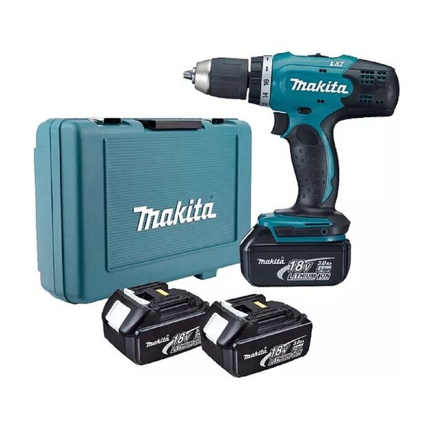 Акумуляторний дриль-шурупокрут  42 (DDF453RFE3), фото  | SNABZHENIE.com.ua