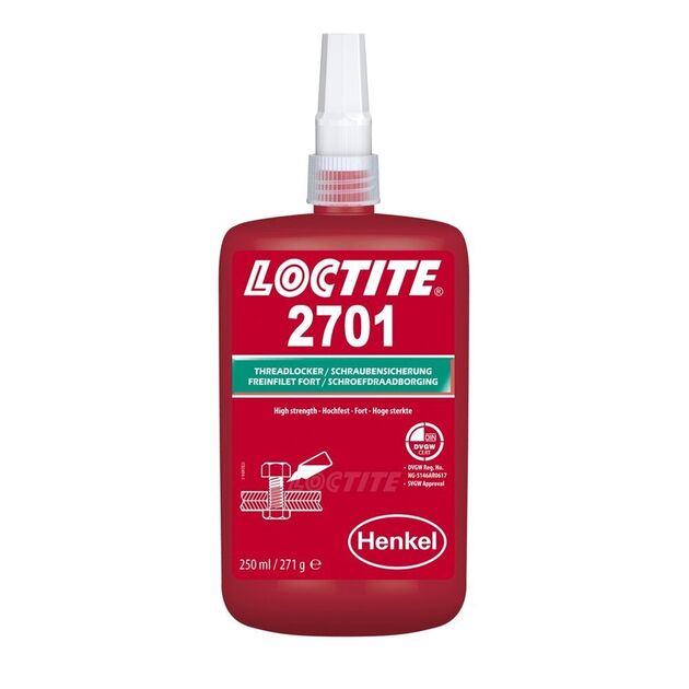 Loctite 2701 фіксатор високої міцності для нержавіючої сталі  Висока (Loctite 2701), фото  | SNABZHENIE.com.ua