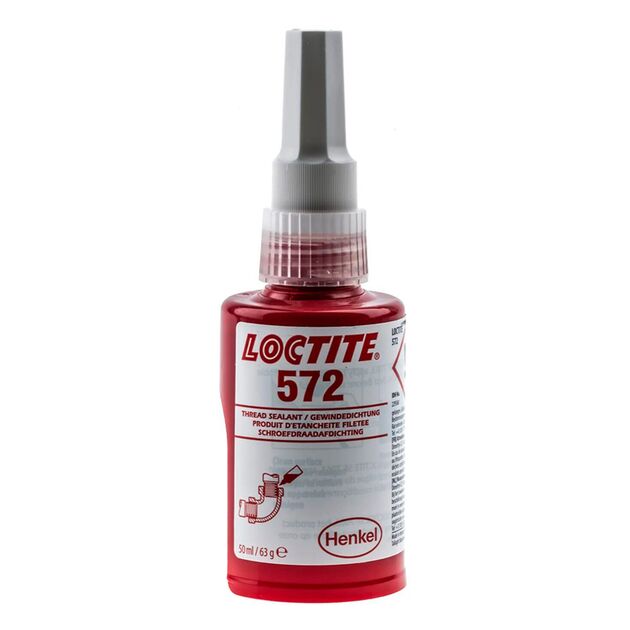 Loctite 572 герметик різьби середньої міцності  Середня (Loctite 572), фото  | SNABZHENIE.com.ua