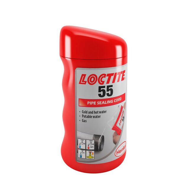 Loctite 55 герметизуюча нитка для трубного різьблення до 4"  50 (Loctite 55), фото  | SNABZHENIE.com.ua