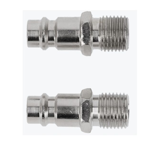 Штуцер з муфтою з'єднувальною M1/4", 2шт.  15 (HT4R811), фото  | SNABZHENIE.com.ua