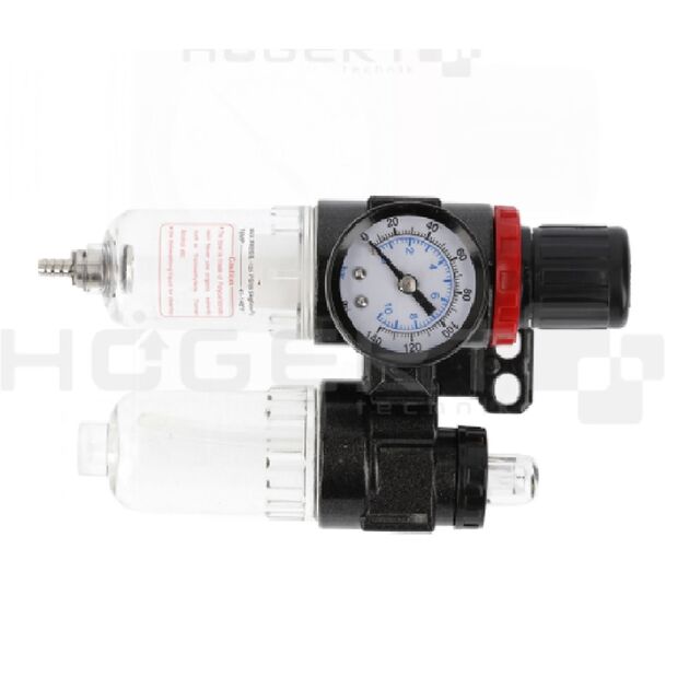 Фільтр-регулятор з манометром і лубрикатор пневматичний  9 (HT4R875), фото  | SNABZHENIE.com.ua
