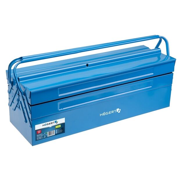 Ящик для інструментів металевий 5 відділень  Ящик (HT7G071), фото  | SNABZHENIE.com.ua