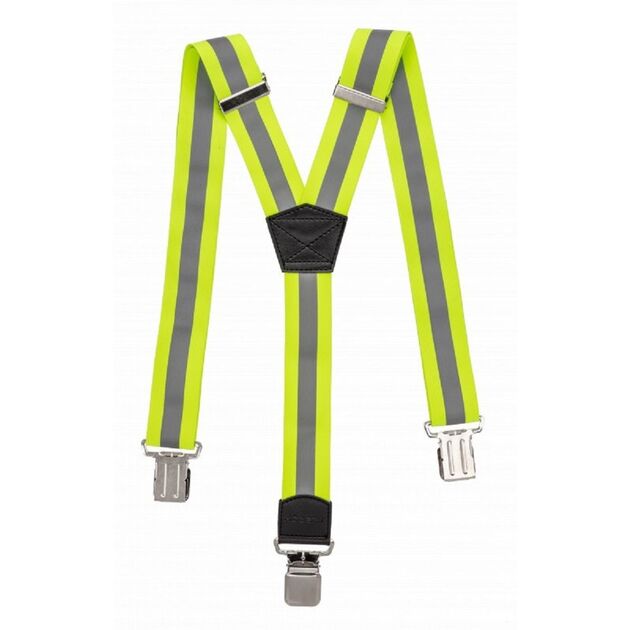 Підтяжки світловідбиваючі SELKE, жовті  Універсальний (HT5K440), фото  | SNABZHENIE.com.ua