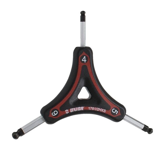 Ключ тристоронній шестигранний з заокругленим жалом  64 (1781/2HXS-US), фото  | SNABZHENIE.com.ua